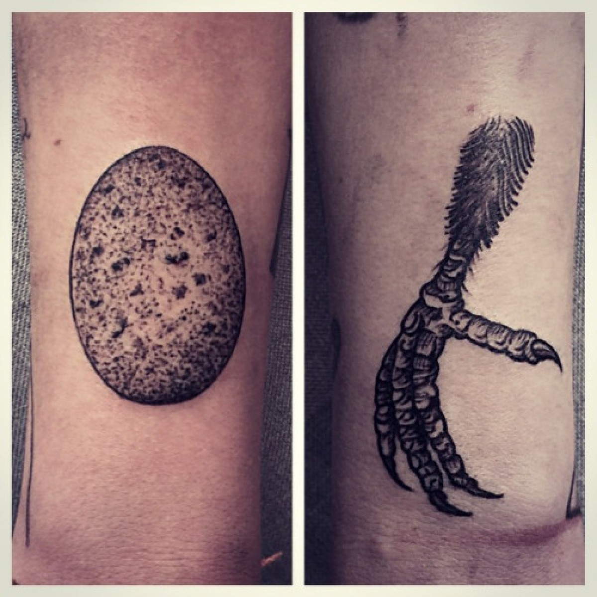 Татуировки на яйцах мужчины